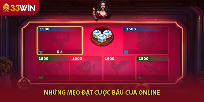 Những mẹo đặt cược bầu cua online